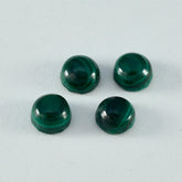 Malachite 1PC Medium 9x9 MM Round Cabochon Green Brilliant semi Precious Precious Gemstone