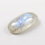 Moonstone 1PC Small 6x12 MM Baguette Cabochon White Sparkling semi Precious Semi Precious Gemstone