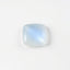 Moonstone 1PC Medium 9x9 MM Cushion Cabochon White Sparkling semi Precious Loose Gemstone