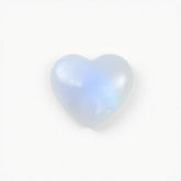 Moonstone 1PC Tiny 6x6 MM Heart Cabochon White Fine semi Precious Gems