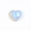 Moonstone 1PC Small 7x7 MM Heart Cabochon White High-Quality semi Precious Loose Gems