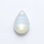 Moonstone 1PC Small 7x9 MM Pear Cabochon White Natural semi Precious Semi Precious Gemstone
