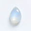 Moonstone 1PC Medium 8x10 MM Pear Cabochon White Superior semi Precious Gems