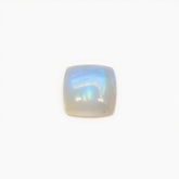 Moonstone 10PC Tiny 5x5 MM Square Cabochon White Polished semi Precious Loose Gemstones