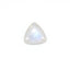 Moonstone 1PC Small 8x8 MM Triangle Cabochon White Brilliant semi Precious Loose Gemstones