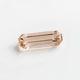 Morganite 1PC Tiny 3x6 MM Baguette Faceted Pink Splendid Semi Precious Gems