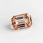 Morganite 1PC Tiny 3x5 MM Emerald Faceted Pink Fiery Semi Precious Loose Gemstone