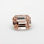 Morganite 1PC Tiny 5x7 MM Emerald Faceted Pink Sparkling Semi Precious Gems