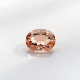 Morganite 1PC Large 10x12 MM Oval Faceted Pink Splendid Semi Precious Gems