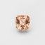 Morganite 1PC Tiny 5x5 MM Square Faceted Pink Sparkling Semi Precious Loose Gemstone