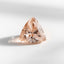 Morganite 1PC Small 8x8 MM Triangle Faceted Pink Luster Semi Precious Loose Gems