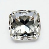 Moissanite 1PC Chunky 16x16 MM Cushion Faceted White Pure Man Made Loose Gemstones