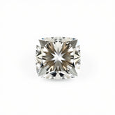 Moissanite 1PC Tiny 6x6 MM Cushion Faceted White Polished Man Made Loose Gems