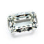 Moissanite 1PC Chunky 15x20 MM Emerald Faceted White Shine Man Made Loose Gems