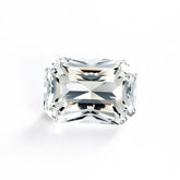 Moissanite 1PC Small 6x8 MM Emerald Faceted White Natural Man Made Loose Gemstone