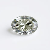 Moissanite 1PC Tiny 5x7 MM Oval Faceted White Genuine Man Made Loose Gems