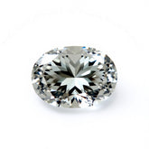 Moissanite 1PC Small 6x8 MM Oval Faceted White Superior Man Made Loose Gemstone