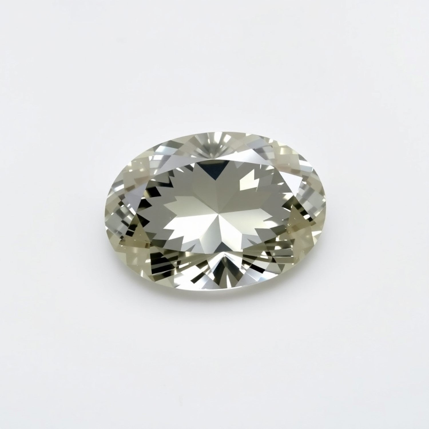 Moissanite 1PC Small 7x9 MM Oval Faceted White Fiery Man Made Gems