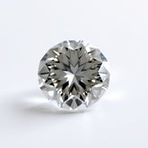 Moissanite 1PC Small 8x8 MM Round Faceted White Luster Man Made Loose Gemstones