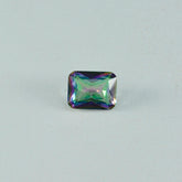 Mystic Quartz 1PC Chunky 13x18 MM Emerald Faceted Multicolor Brilliant Semi Precious Loose Gems