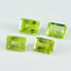 Peridot 1PC Large 8x12 MM Emerald Faceted Green Superior Semi Precious Gems