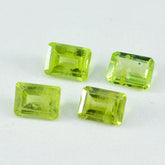 Peridot 1PC Large 8x12 MM Emerald Faceted Green Superior Semi Precious Gems