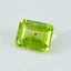Peridot 1PC Large 10x14 MM Emerald Faceted Green Fiery Semi Precious Loose Gemstone