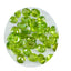 Peridot 1PC Medium 7x10 MM Oval Faceted Green Polished Semi Precious Loose Gems