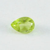 Peridot 1PC Tiny 5x7 MM Pear Faceted Green High Quality Semi Precious Loose Gemstones