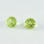 Peridot 1PC Small 7x7 MM Round Faceted Green Splendid Semi Precious Loose Gemstone