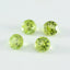 Peridot 1PC Medium 9x9 MM Round Faceted Green Lustrous Semi Precious Gems