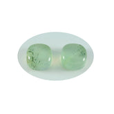 Prehnite 10PC Tiny 5x5 MM Cushion Cabochon Green Genuine semi Precious Loose Gems