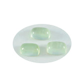 Prehnite 1PC Small 7x9 MM Emerald Cabochon Green Luster semi Precious Precious Gemstone