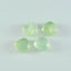 Prehnite 1PC Small 8x8 MM Heart Cabochon Green High Quality semi Precious Precious Gemstone
