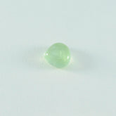 Prehnite 1PC Medium 9x9 MM Heart Cabochon Green Natural semi Precious Gems