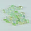 Prehnite 10PC Tiny 4x8 MM Marquise Cabochon Green Fine semi Precious Loose Gemstone