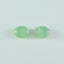 Prehnite 1PC Large 10x12 MM Oval Cabochon Green Brilliant semi Precious Loose Gems