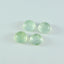 Prehnite 1PC Small 8x8 MM Round Cabochon Green Fine semi Precious Semi Precious Gemstone