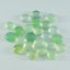 Prehnite 1PC Medium 9x9 MM Round Cabochon Green High Quality semi Precious Precious Gemstone