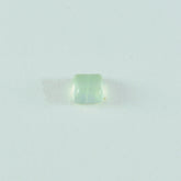 Prehnite 1PC Small 8x8 MM Square Cabochon Green Luster semi Precious Loose Gemstones