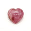Pink Tourmaline 1PC Large 11x11 MM Heart Cabochon Pink Polished semi Precious Precious Gemstone