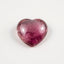 Pink Tourmaline 1PC Small 8x8 MM Heart Cabochon Pink Fiery semi Precious Loose Gemstone
