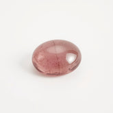 Pink Tourmaline 1PC Medium 8x10 MM Oval Cabochon Pink Brilliant semi Precious Precious Gemstone