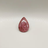 Pink Tourmaline 1PC Tiny 5x7 MM Pear Cabochon Pink Brilliant semi Precious Precious Gemstone