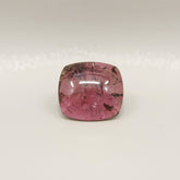 Pink Tourmaline 10PC Tiny 3x3 MM Square Cabochon Pink Luster semi Precious Loose Gems