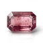Pink Tourmaline 1PC Medium 7x10 MM Emerald Faceted Pink Sparkling Semi Precious Gems