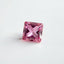 Pink Tourmaline 10PC Tiny 4x4 MM Square Faceted Pink Brilliant Semi Precious Loose Gems