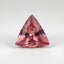 Pink Tourmaline 1PC Tiny 6x6 MM Triangle Faceted Pink Polished Semi Precious Loose Gemstones