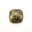 Pyrite 1PC Large 11x11 MM Cushion Cabochon Gray Superior semi Precious Semi Precious Gemstone