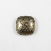 Pyrite 10PC Tiny 4x4 MM Cushion Cabochon Gray Luster semi Precious Loose Gemstones